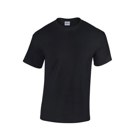 Koszulki T-Shirt - Męska koszulka Heavy Cotton™ - Gildan 5000 - Black - RAVEN - koszulki reklamowe z nadrukiem, odzież reklamowa i gastronomiczna