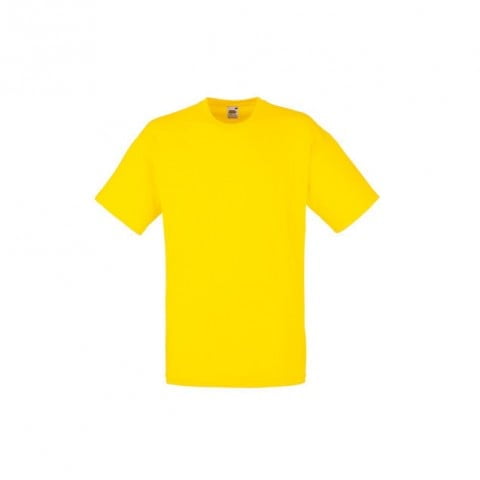 Koszulki T-Shirt - Męska koszulka Valueweight T - Fruit of the Loom 61-036-0 - Yellow - RAVEN - koszulki reklamowe z nadrukiem, odzież reklamowa i gastronomiczna