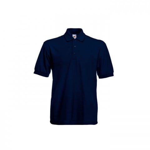 Koszulki Polo - Koszulka polo HEAVY 65/35 - 63-204-0 - Deep Navy - RAVEN - koszulki reklamowe z nadrukiem, odzież reklamowa i gastronomiczna