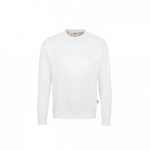 Bluzy - Bluza premium typu crewneck 471 - Hakro 471 - White - RAVEN - koszulki reklamowe z nadrukiem, odzież reklamowa i gastronomiczna