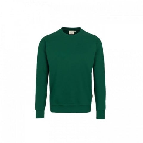 Bluzy - Bluza premium typu crewneck 471 - Hakro 471 - Fir Green - RAVEN - koszulki reklamowe z nadrukiem, odzież reklamowa i gastronomiczna