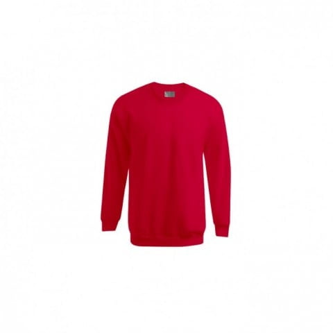 Bluzy - Męska bluza Crewneck 100 - Promodoro 5099 - Red - RAVEN - koszulki reklamowe z nadrukiem, odzież reklamowa i gastronomiczna