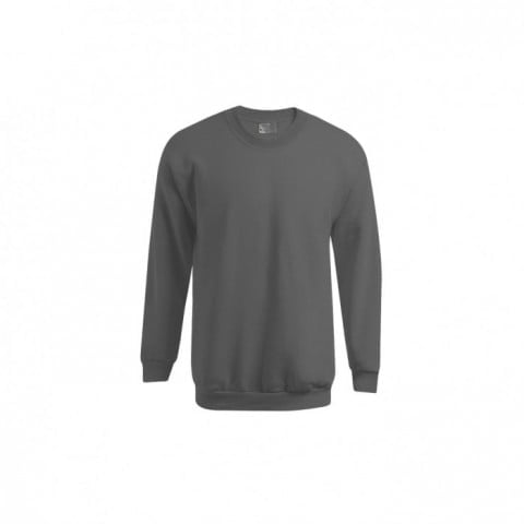 Bluzy - Męska bluza Crewneck 100 - Promodoro 5099 - Steel Grey (Solid)Graphite Grey - RAVEN - koszulki reklamowe z nadrukiem, odzież reklamowa i gastronomiczna