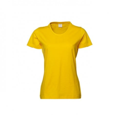 Koszulki T-Shirt - Damski T-Shirt Basic Tee - Tee Jays 1050 - Bright Yellow - RAVEN - koszulki reklamowe z nadrukiem, odzież reklamowa i gastronomiczna