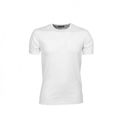 Koszulki T-Shirt - Męska koszulka Interlock Tee -  Tee Jays 520 - White - RAVEN - koszulki reklamowe z nadrukiem, odzież reklamowa i gastronomiczna