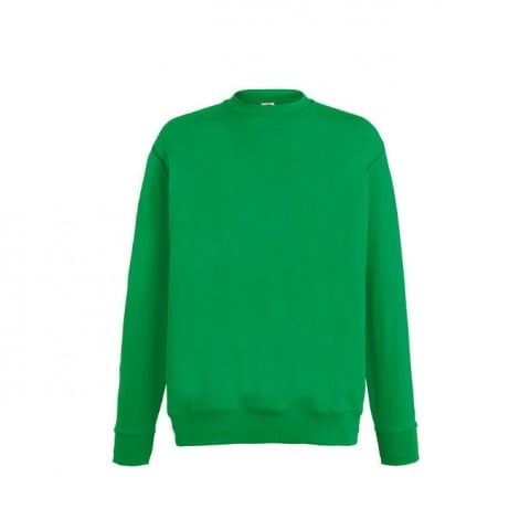 Bluzy - Bluza Crewneck Lightweight Set-In - Fruit of the Loom 62-156-0 - Kelly Green  - RAVEN - koszulki reklamowe z nadrukiem, odzież reklamowa i gastronomiczna