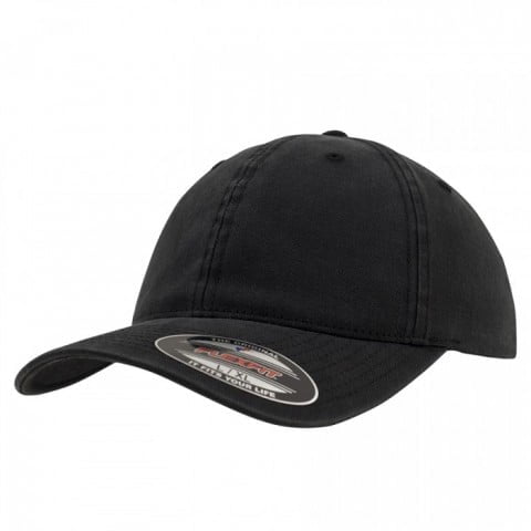 czarna dad hat flexfit 6997