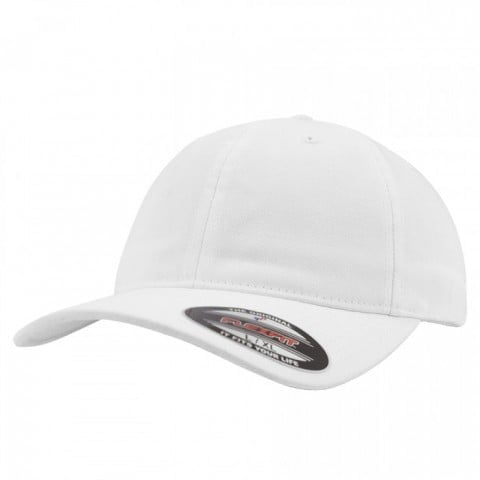 biała dad hat flexfit 6997