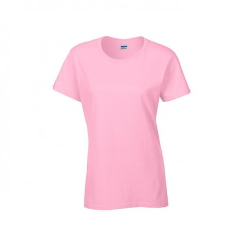 Koszulki T-Shirt - Damska koszulka Heavy Cotton™ - Gildan 5000L - Light Pink - RAVEN - koszulki reklamowe z nadrukiem, odzież reklamowa i gastronomiczna