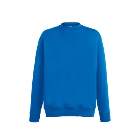 Bluzy - Bluza Crewneck Lightweight Set-In - Fruit of the Loom 62-156-0 - Royal Blue - RAVEN - koszulki reklamowe z nadrukiem, odzież reklamowa i gastronomiczna