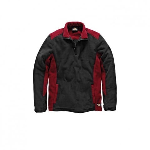 Odzież robocza - Two Tone Micro Fleece - JW7011 - Black/Red - RAVEN - koszulki reklamowe z nadrukiem, odzież reklamowa i gastronomiczna