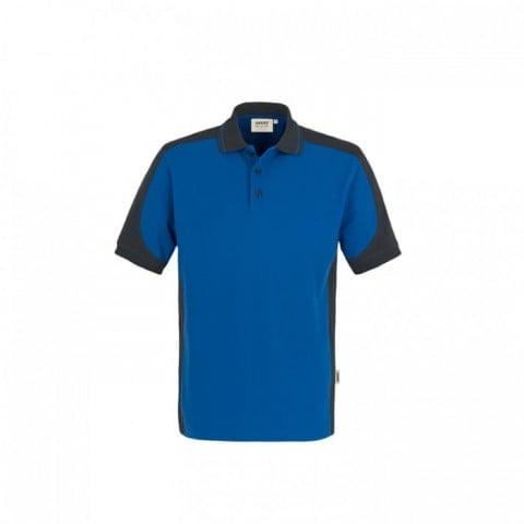 Koszulki Polo - Męska koszulka polo Performance Contrast 839 - Hakro 839 - Royal Blue - RAVEN - koszulki reklamowe z nadrukiem, odzież reklamowa i gastronomiczna