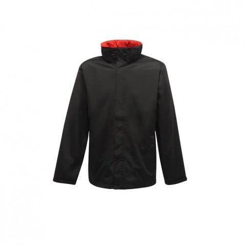 Kurtki - Ardmore Jacket - TRW461 - Black/Classic Red - RAVEN - koszulki reklamowe z nadrukiem, odzież reklamowa i gastronomiczna