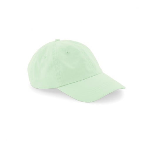 miętowa czapka dad hat beechfield