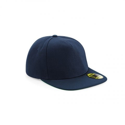 granatowy snapback beechfield z haftem