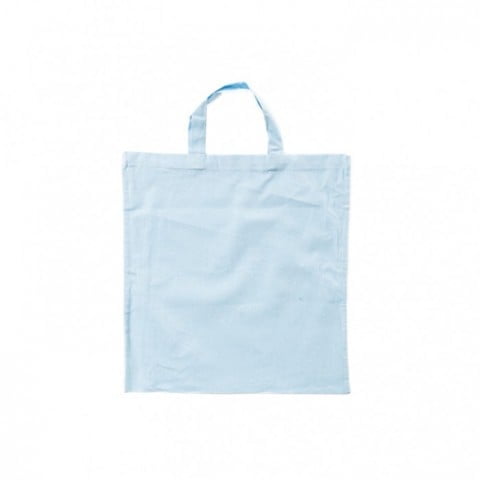 Torby i plecaki - Cotton bag, short handles - XT002 - Baby Blue - RAVEN - koszulki reklamowe z nadrukiem, odzież reklamowa i gastronomiczna