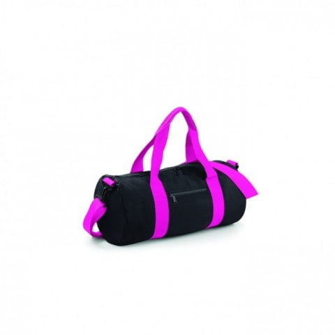 Torby i plecaki - Original Barrel Bag - BG140 - Black/Fuchsia - RAVEN - koszulki reklamowe z nadrukiem, odzież reklamowa i gastronomiczna