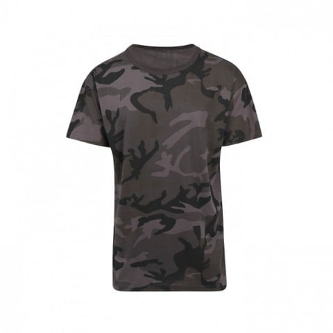 Koszulki T-Shirt - Męska koszulka Camo Tee - Build your Brand BY079 - Dark Camo - RAVEN - koszulki reklamowe z nadrukiem, odzież reklamowa i gastronomiczna