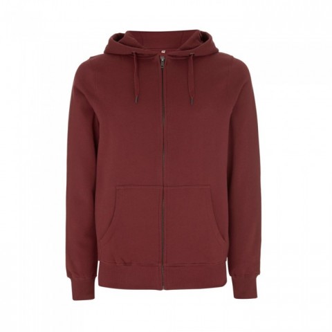 Bluzy - Bluza Unisex z Zamkiem Hoody EP51Z - BU - Burgundy - RAVEN - koszulki reklamowe z nadrukiem, odzież reklamowa i gastronomiczna