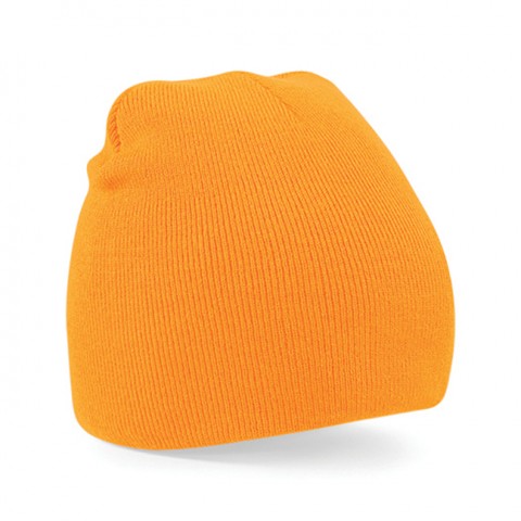 Czapki zimowe i akcesoria - Czapka dzianinowa beanie - Beechfield B44 - Fluorescent Orange - RAVEN - koszulki reklamowe z nadrukiem, odzież reklamowa i gastronomiczna