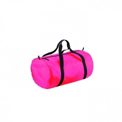 Torby i plecaki - Packaway Barrel Bag - BG150 - Fluorescent Pink - RAVEN - koszulki reklamowe z nadrukiem, odzież reklamowa i gastronomiczna