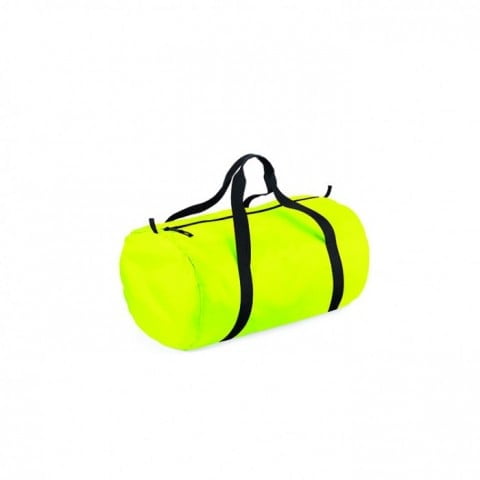 Torby i plecaki - Packaway Barrel Bag - BG150 - Fluorescent Yellow - RAVEN - koszulki reklamowe z nadrukiem, odzież reklamowa i gastronomiczna