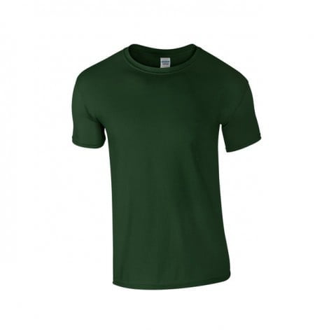 Koszulki T-Shirt - Męska koszulka Softstyle® - Gildan 64000 - Forest Green - RAVEN - koszulki reklamowe z nadrukiem, odzież reklamowa i gastronomiczna