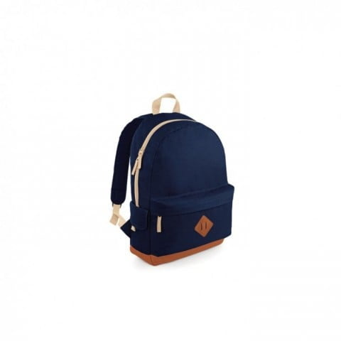 Torby i plecaki - Heritage Backpack - BG825 - French Navy - RAVEN - koszulki reklamowe z nadrukiem, odzież reklamowa i gastronomiczna