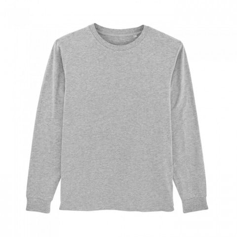 Koszulki T-Shirt - Męski Longsleeve Stanley Shifts Dry - STTM558 - Heather Grey - RAVEN - koszulki reklamowe z nadrukiem, odzież reklamowa i gastronomiczna