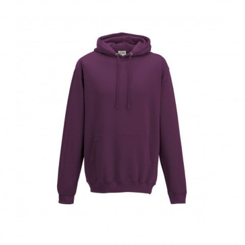 Bluzy - Bluza z kapturem College - Just Hoods JH001 - Plum - RAVEN - koszulki reklamowe z nadrukiem, odzież reklamowa i gastronomiczna