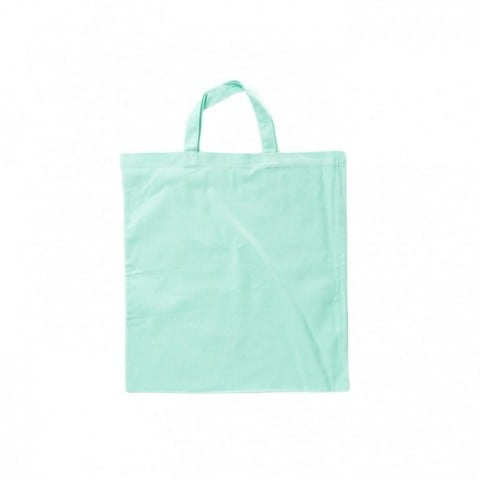 Torby i plecaki - Cotton bag, short handles - XT002 - Mint Blue - RAVEN - koszulki reklamowe z nadrukiem, odzież reklamowa i gastronomiczna