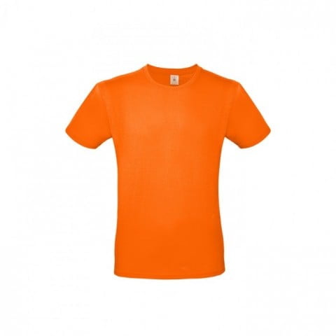 Koszulki T-Shirt - Męska koszulka #E150 - B&C TU01T - Orange - RAVEN - koszulki reklamowe z nadrukiem, odzież reklamowa i gastronomiczna