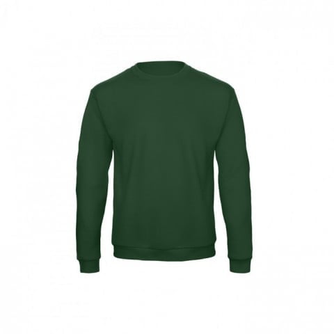 Bluzy - Bluza Crewneck ID.202 - B&C WUI23 - Bottle Green - RAVEN - koszulki reklamowe z nadrukiem, odzież reklamowa i gastronomiczna