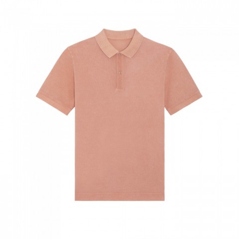 Koszulki Polo - Koszulka polo unisex Prepster Vintage - STPU335 - Rose Clay - RAVEN - koszulki reklamowe z nadrukiem, odzież reklamowa i gastronomiczna