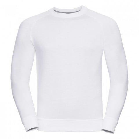 Bluzy - Męska bluza Crewneck HD - Russell R-280M-0 - White - RAVEN - koszulki reklamowe z nadrukiem, odzież reklamowa i gastronomiczna