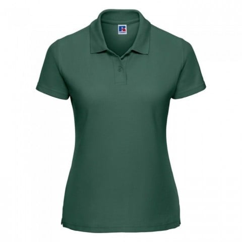 Koszulki Polo - Damska koszulka polo Polycotton - R-539F-0 - Bottle Green - RAVEN - koszulki reklamowe z nadrukiem, odzież reklamowa i gastronomiczna