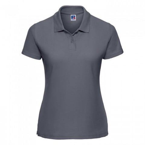 Koszulki Polo - Damska koszulka polo Polycotton - R-539F-0 - Convoy Grey - RAVEN - koszulki reklamowe z nadrukiem, odzież reklamowa i gastronomiczna