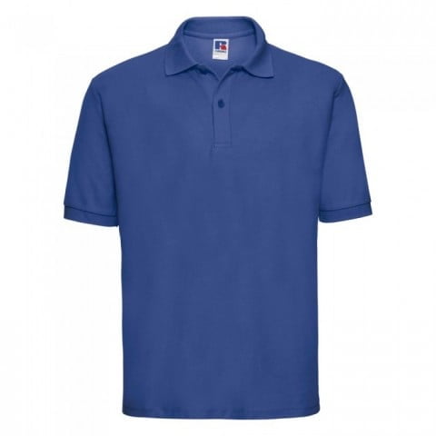 Koszulki Polo - Męska koszulka polo PolyCotton - R-539M-0 - Bright Royal - RAVEN - koszulki reklamowe z nadrukiem, odzież reklamowa i gastronomiczna