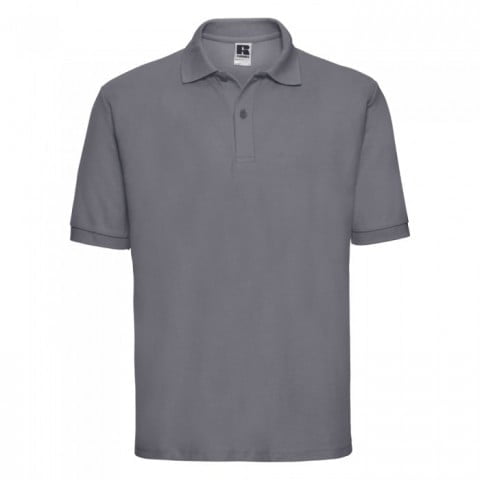 Koszulki Polo - Męska koszulka polo PolyCotton - R-539M-0 - Convoy Grey  - RAVEN - koszulki reklamowe z nadrukiem, odzież reklamowa i gastronomiczna