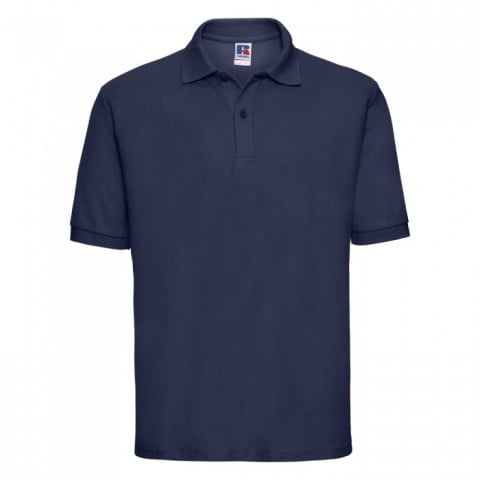 Koszulki Polo - Męska koszulka polo PolyCotton - R-539M-0 - French Navy - RAVEN - koszulki reklamowe z nadrukiem, odzież reklamowa i gastronomiczna