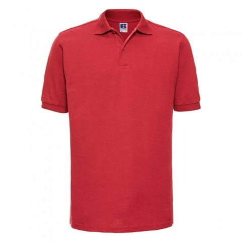 Koszulki Polo - Koszulka polo Polycotton Hardwearing - R-599M-0 - Bright Red - RAVEN - koszulki reklamowe z nadrukiem, odzież reklamowa i gastronomiczna