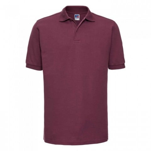 Koszulki Polo - Koszulka polo Polycotton Hardwearing - R-599M-0 - Burgundy - RAVEN - koszulki reklamowe z nadrukiem, odzież reklamowa i gastronomiczna