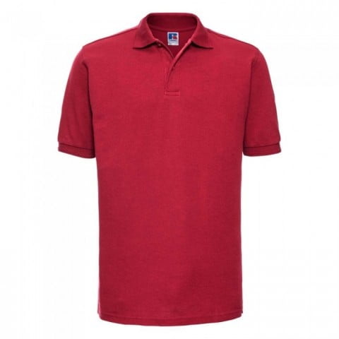 Koszulki Polo - Koszulka polo Polycotton Hardwearing - R-599M-0 - Classic Red - RAVEN - koszulki reklamowe z nadrukiem, odzież reklamowa i gastronomiczna