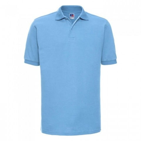 Koszulki Polo - Koszulka polo Polycotton Hardwearing - R-599M-0 - Sky Blue - RAVEN - koszulki reklamowe z nadrukiem, odzież reklamowa i gastronomiczna