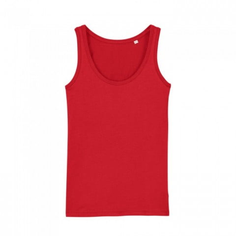 Koszulki T-Shirt - Damski Tank Top Stella Dreamer - STTW013 - Red - RAVEN - koszulki reklamowe z nadrukiem, odzież reklamowa i gastronomiczna