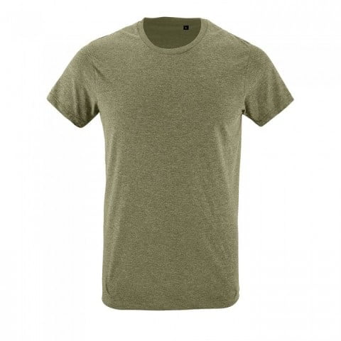 Koszulki T-Shirt - Męska koszulka Regent - 00553 - Heather Khaki - RAVEN - koszulki reklamowe z nadrukiem, odzież reklamowa i gastronomiczna