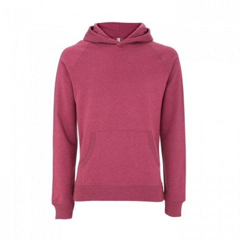 Bluzy - Bluza Unisex Pullover SA41P - MPL - Melange Plum - RAVEN - koszulki reklamowe z nadrukiem, odzież reklamowa i gastronomiczna