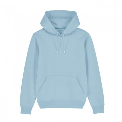 Bluzy - Bluza Unisex z Kapturem Cruiser - STSU822 - Sky Blue - RAVEN - koszulki reklamowe z nadrukiem, odzież reklamowa i gastronomiczna