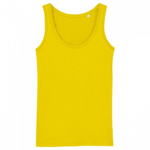 Koszulki T-Shirt - Damski Tank Top Stella Dreamer - STTW013 - Golden Yellow - RAVEN - koszulki reklamowe z nadrukiem, odzież reklamowa i gastronomiczna