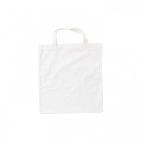 Torby i plecaki - Cotton bag, short handles - XT002 - White - RAVEN - koszulki reklamowe z nadrukiem, odzież reklamowa i gastronomiczna